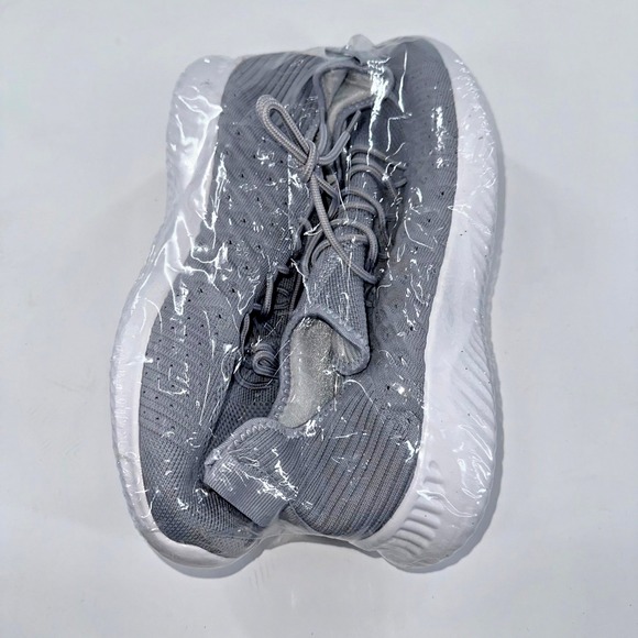 The Unbranded Brand Other - Men's Grey Knit Walking Sneakers Lightweight Comfort Size 46 (US 12) |‎ NEW